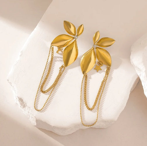 ARETES FLORES